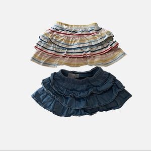 Hanna Andersson scooter skirts (size 4)